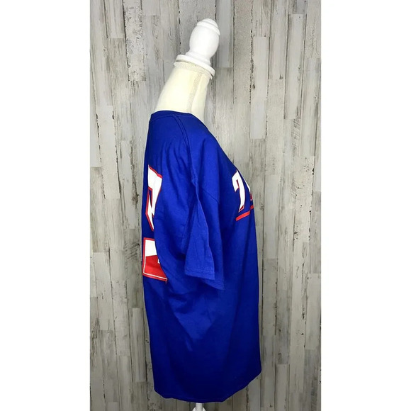 NWT NBA Philadelphia 76ers Ben‎ Simmons #25 Men's Blue T-Shirt Size XL - Picture 2 of 4